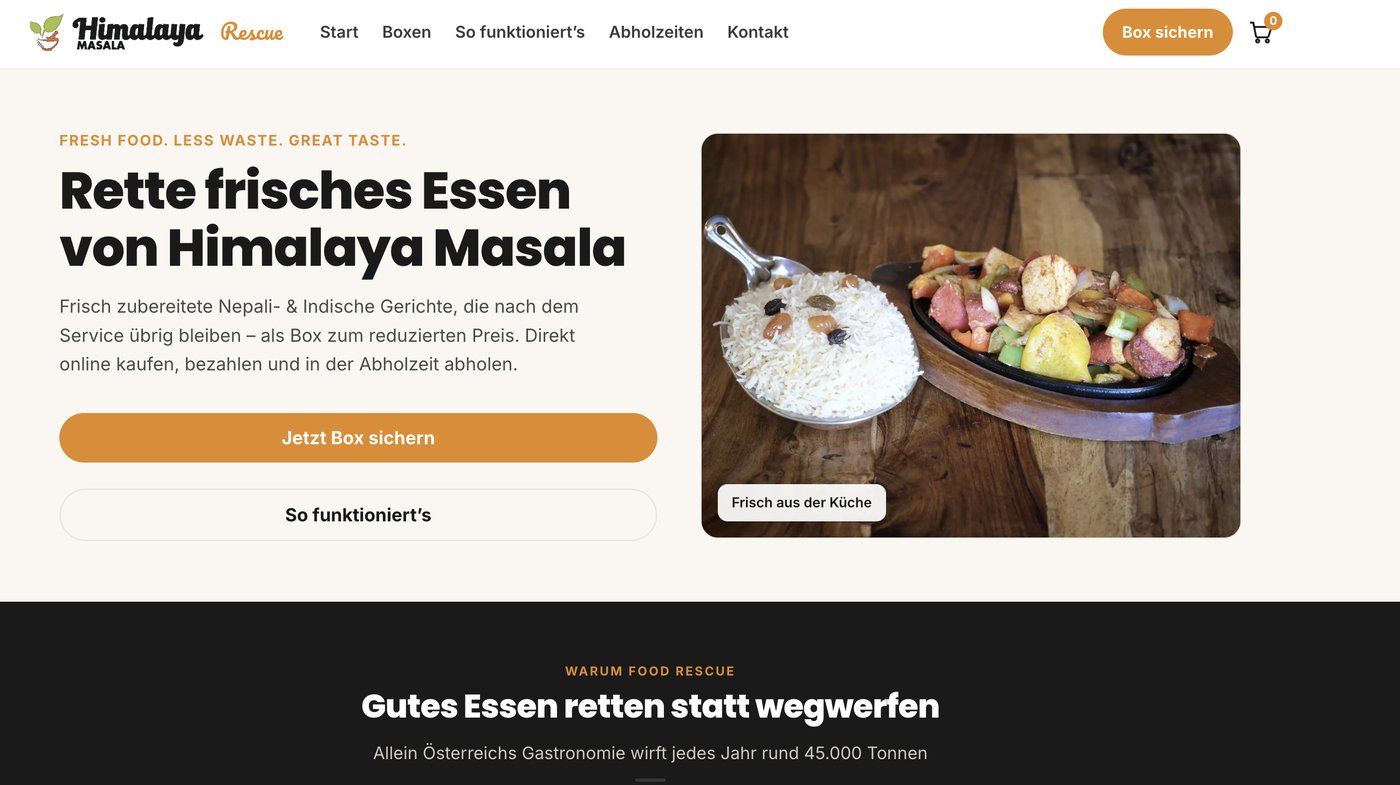 Online-Shop von Himalaya Masala